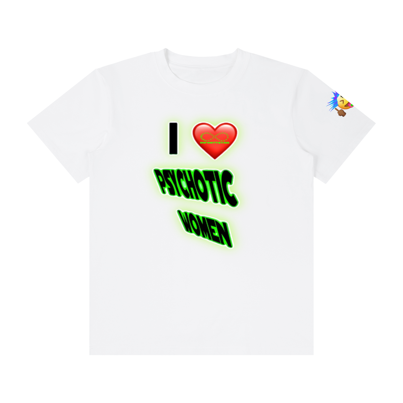 TEE,BLACK,WHITE