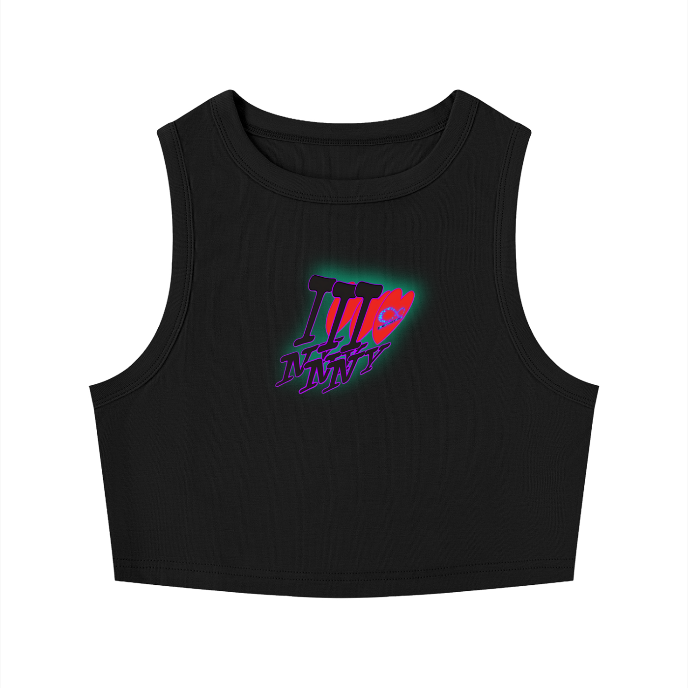 I <3 NYC WOMENS CROP TOP