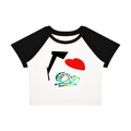 I <3 INFINITYSTAR WOMENS  BABY TEE