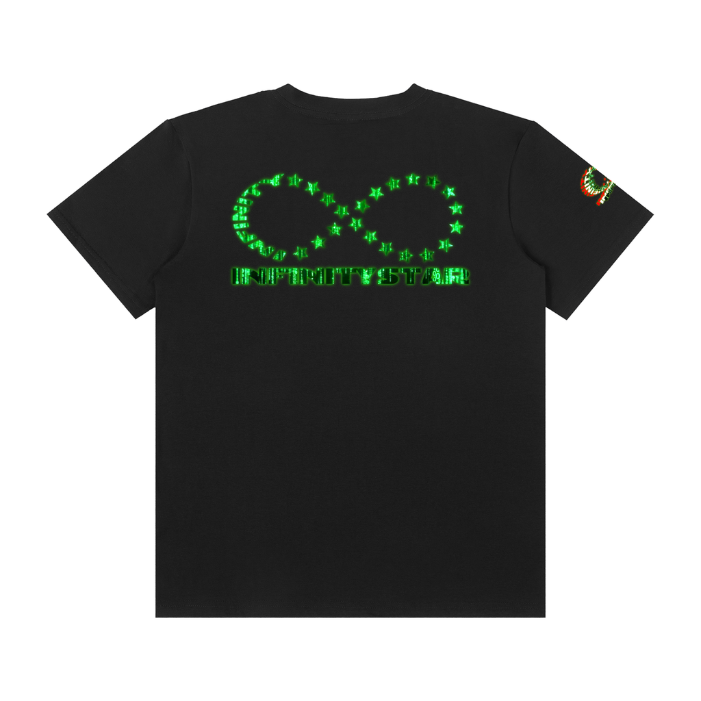 TRIPLE LOGO DIGITAL INFINITYSTAR TEE