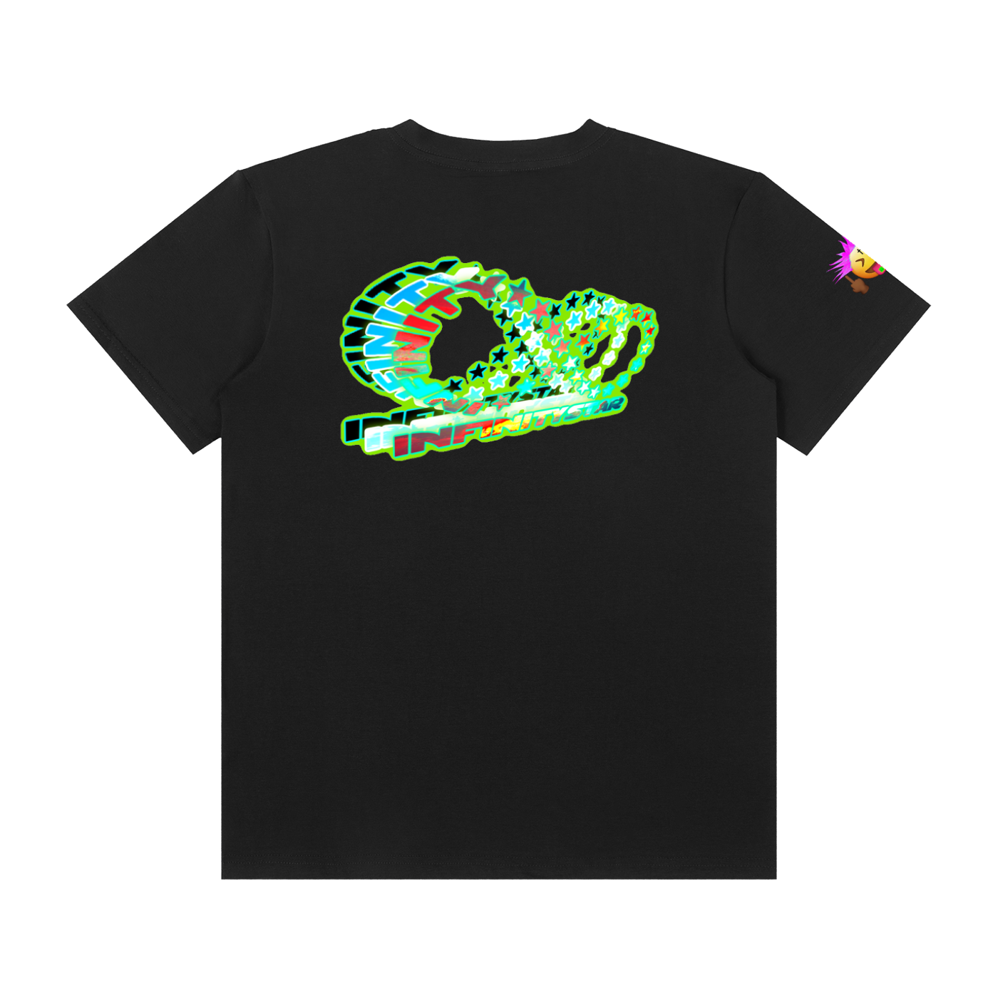 I <3 PSYCHOTIC WOMEN INFINITYSTAR TEE (PINK PUNKMOJI)