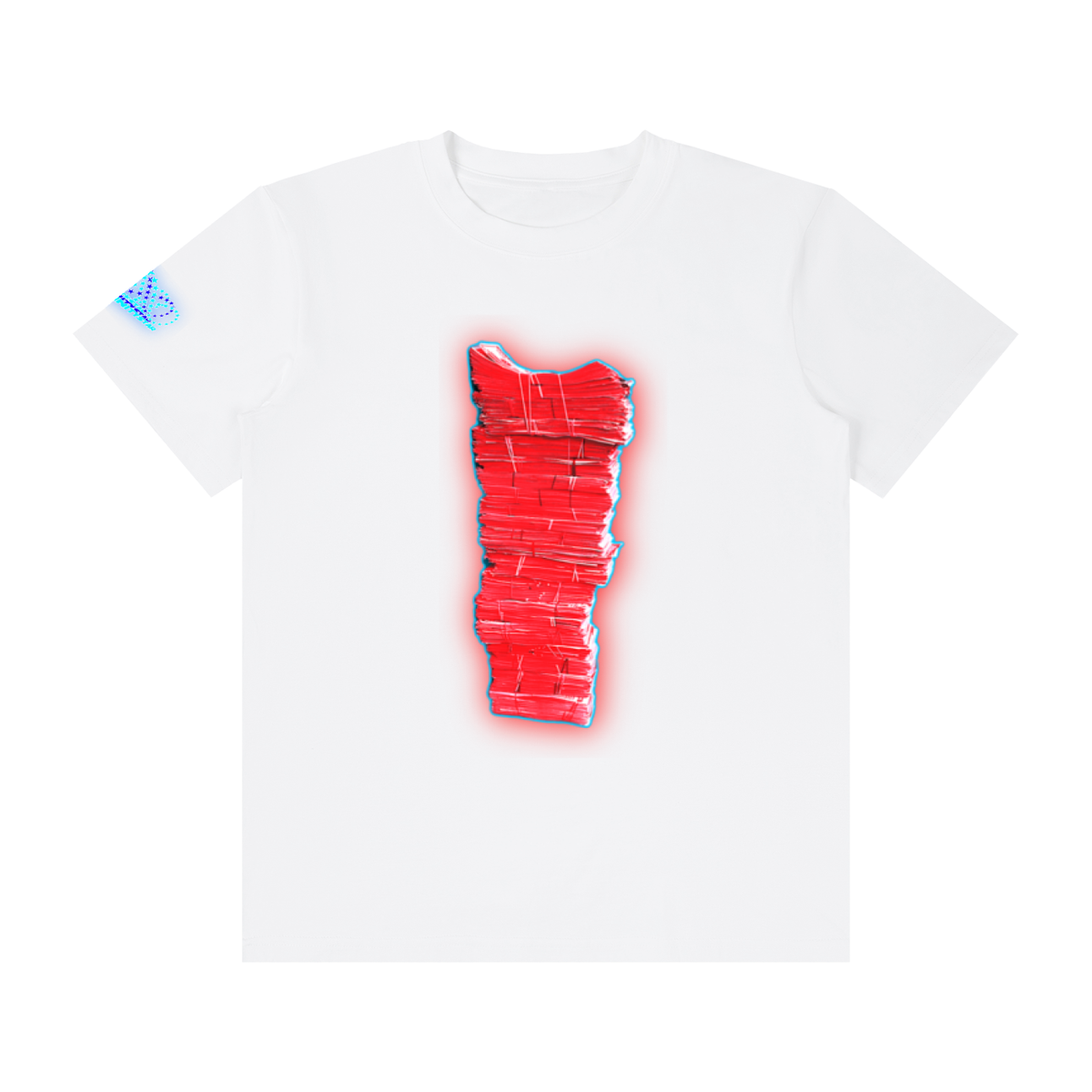 CYBER RED MONEY$TACK INFINITYSTAR TEE