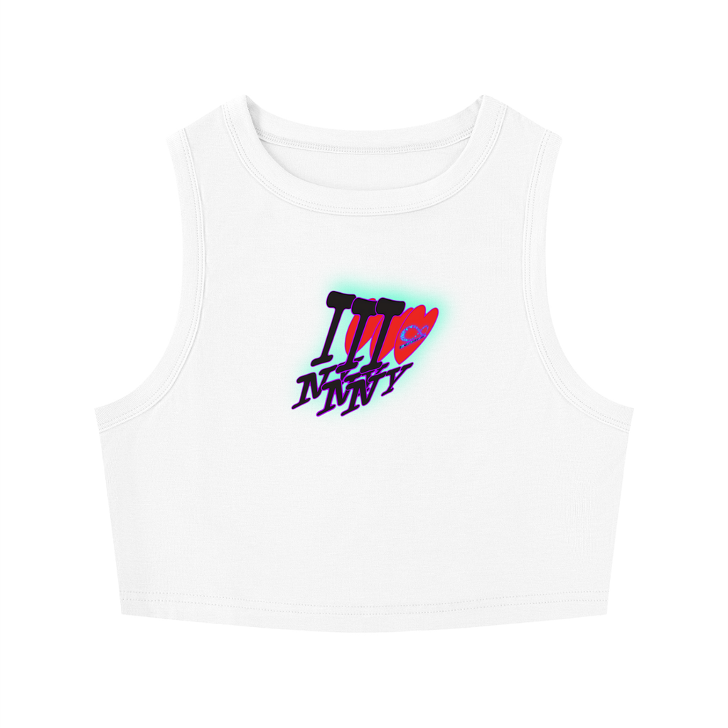 I <3 NYC WOMENS CROP TOP