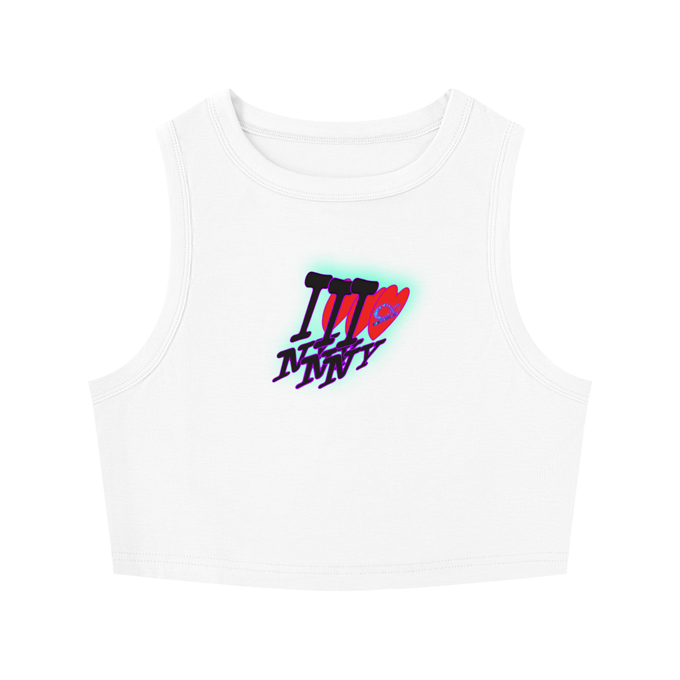 I <3 NYC WOMENS CROP TOP
