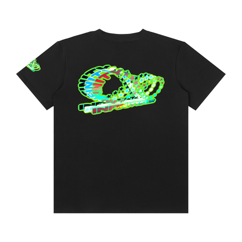 GREEN PUNKMOJI INFINITYSTAR  TEE
