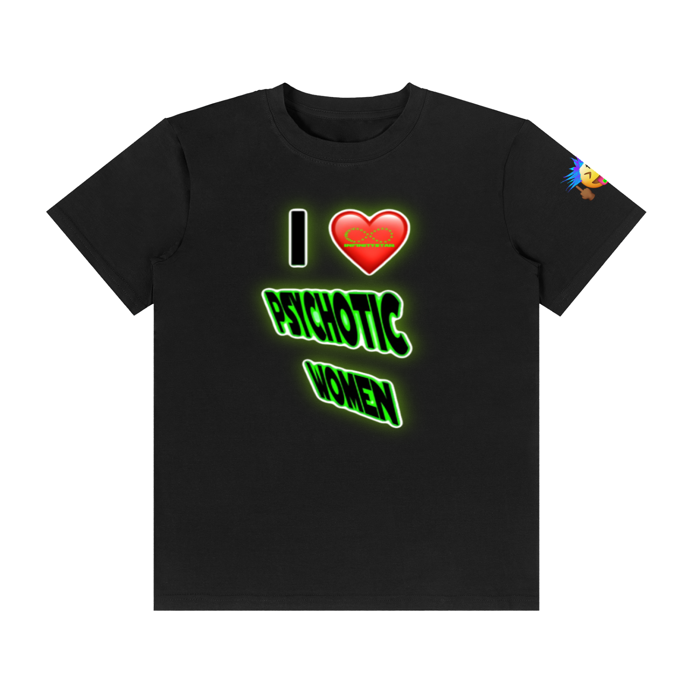 TEE,BLACK,WHITE