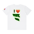 I <3 PSYCHOTIC WOMEN INFINITYSTAR TEE (PINK PUNKMOJI)