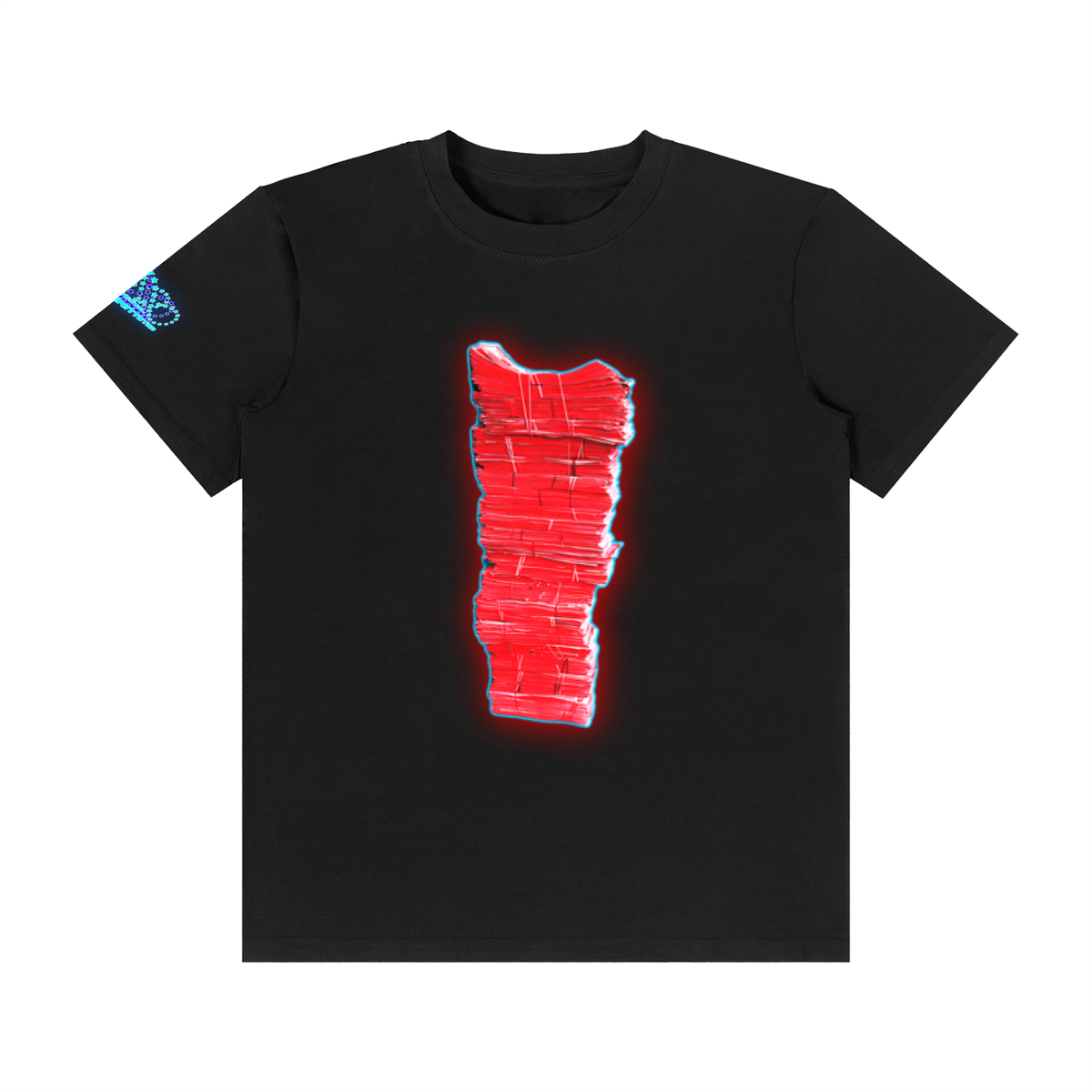 CYBER RED MONEY$TACK INFINITYSTAR TEE