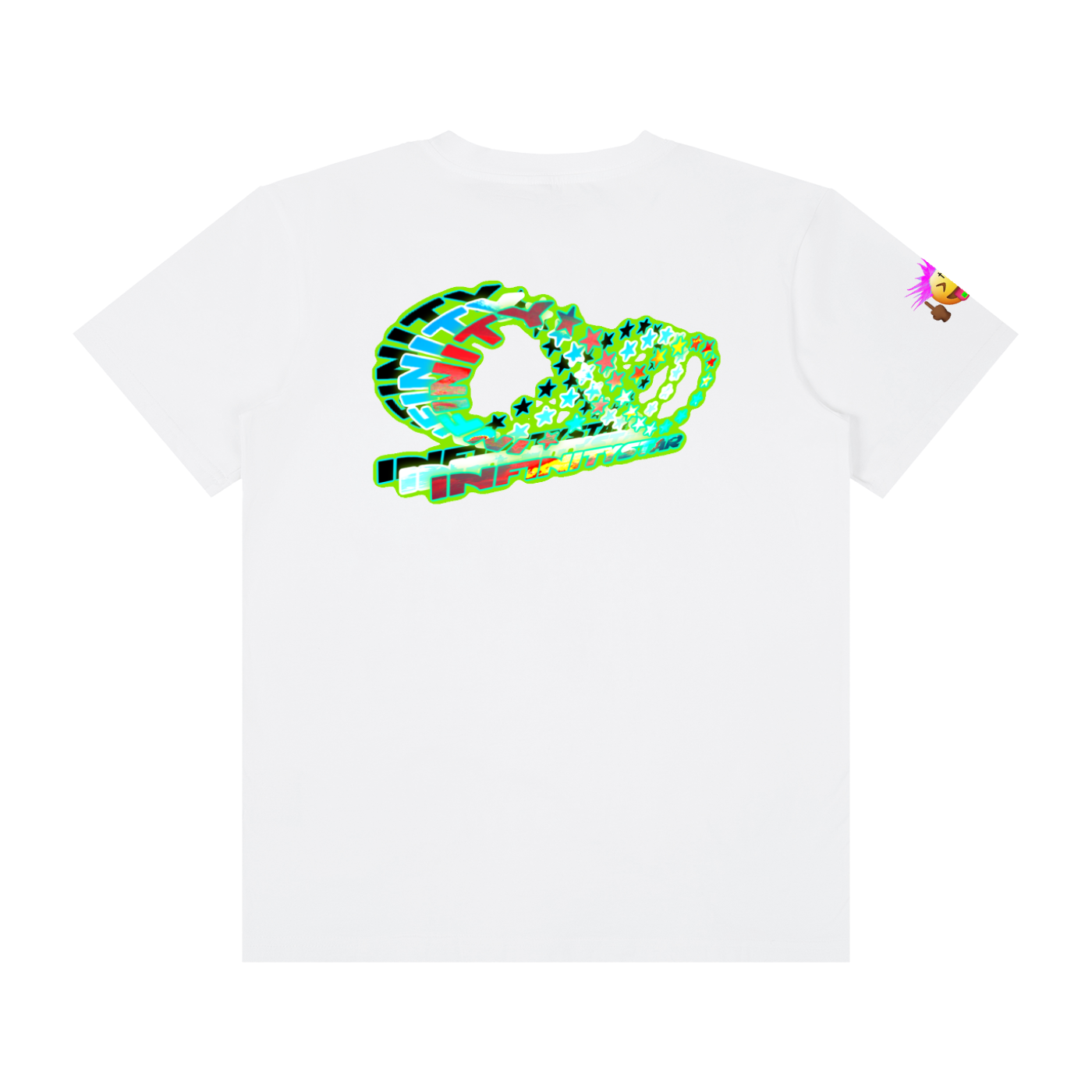 I <3 PSYCHOTIC WOMEN INFINITYSTAR TEE (PINK PUNKMOJI)