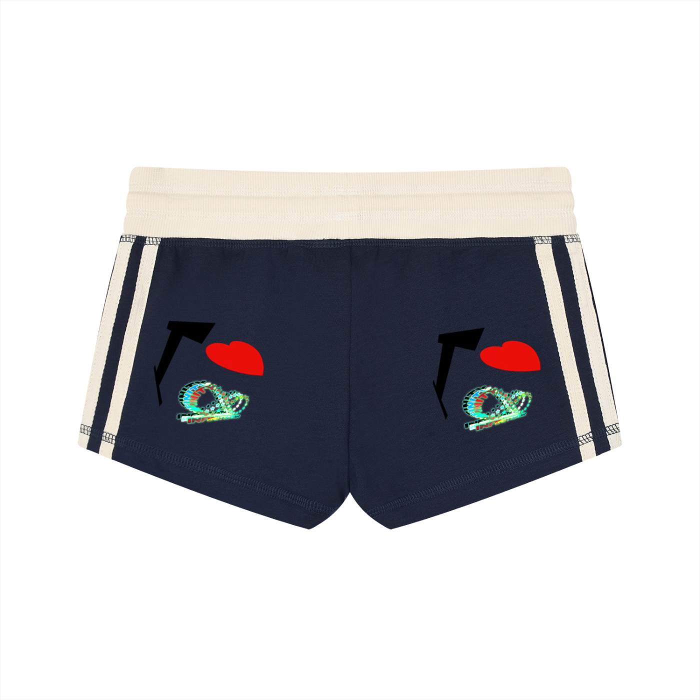 I <3 INFINITYSTAR WOMENS SHORTS