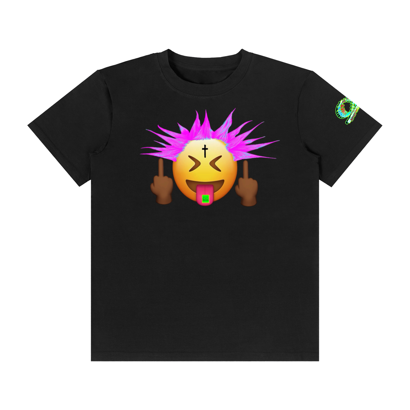 PINK PUNKMOJI NFINITYSTAR TEE