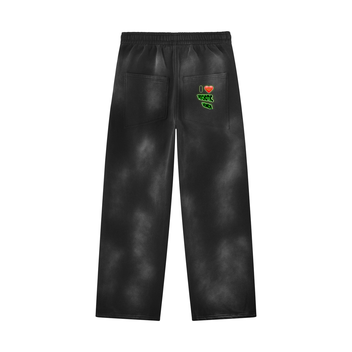SWEATPANTS,BLUE,PUNKMOJI,BLACK,WHITE