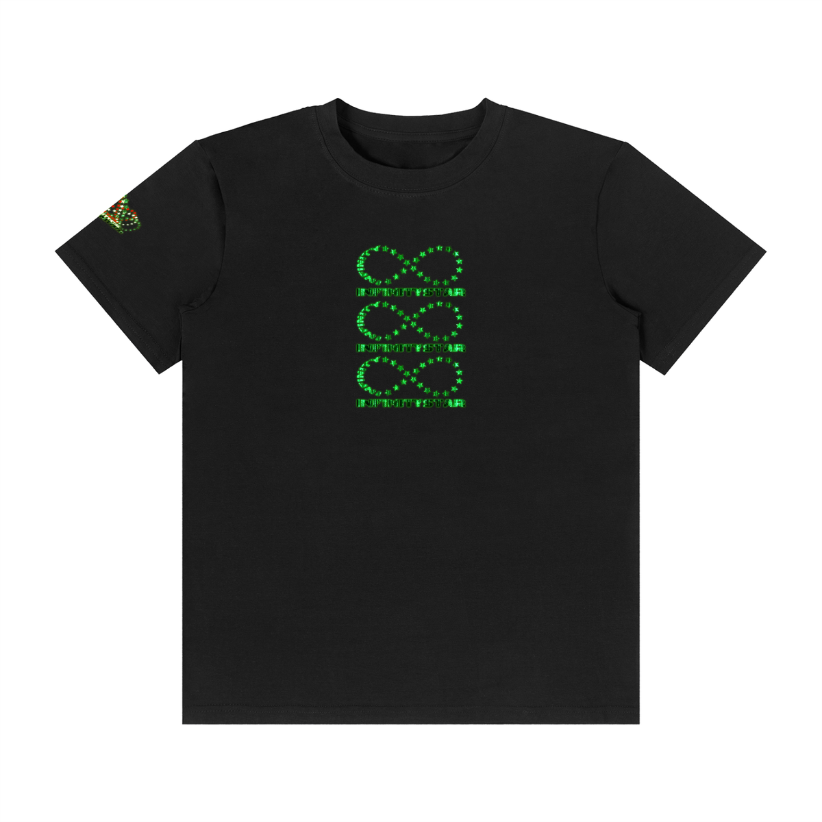 TRIPLE LOGO DIGITAL INFINITYSTAR TEE